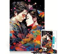 Tender Love Jigsaw Puzzles for Teenagers 1000 Pieces Logic Sense Toy Calm Fun Smooth Edge Birthday Gift (38x52cm)