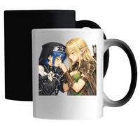 Tender Moment Between Two Warriors Ceramic Magic Mug White