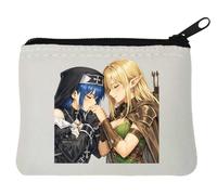 Tender Moment Between Two Warriors Neoprene Coin Purse Pouch 10x11cm White