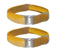 Tender Sip Adjustable Pet Collar for Small Medium Large Dogs & Cats, Reflective Strip for Night Safety, Soft Comfort Pad