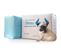 Tendercare Protect - Puppy Training Pads - 100 Extra Large Puppy Pads - 60 x 90cm - Super Absorbent & Waterproof - Disposable Incontinence Pads - 600ml Absorbency