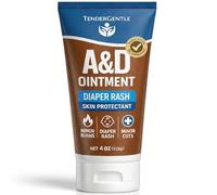 TenderGentle Vitamin A & D Ointment for Diaper Rash in Babies - 4 oz Ointment A & D for Adults, Seniors & Babies