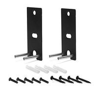 Tendodo 1 Pair of Black Wall Mount Brackets Replacement for Bose 752341-0010 OmniJewel Wall Bracket Compatible with Bose Lifestyle 650 Home Entertainment System and Bose Surround Speakers 700