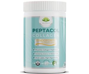 Tendoforte® Bioactive Collagen Peptides - 300g | Collagen Peptide Matrix for Healthy Tendons and Ligaments - Proven Results with Clinical Trials - TENDOFORTE by GELITA - 300g Tub with Scoop