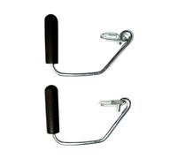 Tendparts 2Pcs Open Ended Chrome Grip Handle Compatible with Total Gym Home Workout Machines 2000 2200 2500 3000 3000XL XL XLS Compatible with Electra Compatible with FIT Compatible with Supra