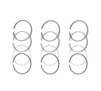 Tendparts Piston Ring Set 3Pcs 14601-21050 Compatible with Kubota Engine D600