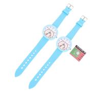 TENDYCOCO 2pcs Children's Watch Casual Wrist Watch Wrist Silent ES for Test Children Wrist The Wild Fashionable Girl Student Ordinary Glass Mirror