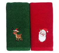 TENDYCOCO 2pcs Christmas Towel Snowman Towel Hand Blush Decor Dish s for Kitchen Face Christmas Tea s Holiday Bath Beach Clean Cotton Baby