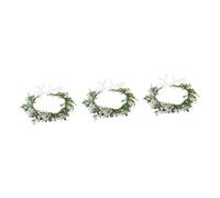 TENDYCOCO 3pcs Leaf Garland Headdress Flower Crowns for Women Bride Flower Crown Floral Crown Headband Bride Flower Headband Butterfly Flower Crown Simulation Garland Hairband Hair Wreath
