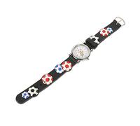 TENDYCOCO 4pcs Soccer Kids Watch Kids Birthday Watch Football Sports 3D Cute Cartoon Girl Soccer Toddler Wrist ES Time Child Stainless Steel Boy Strap