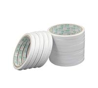 TENDYCOCO Duct Tape Double Sided Tape - 10PCS Ultra-Thin Permanent Double Sided Adhesive Sticky Tape for Arts, Crafts, Paper Backing Duct Tape