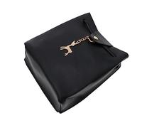 TENDYCOCO Fashionable Mini Crossbody Shoulder Bag for Women Elegant Messenger Handbag with Phone Pocket for Weddings Parties and Evening Events Black