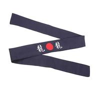 TENDYCOCO Japanese Hair Band Japanese Chef Costume Sport Tie Back Headband Karate Accessories Japan Headband s for Men Decor Ninjas Party Head Band Ties Cotton Blue