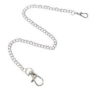 TENDYCOCO Metal Pocket Watch Chain Buckle Mens Decorative Jeans Chain Fashion Metal Clothes Chain Sturdy for Long Use