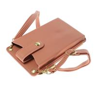 TENDYCOCO Pink Crossbody Phone Bag Card Slots Fashionable Single Shoulder Wallet Adjustable Strap Multi-functional for Teen Girls for Travel and Everyday Use