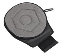 TENDYCOCO Rotating Seat Cushion Swivel Car Seat Cushion with Anti Slip Base for Car Chair and Office Mobility Aid Portable 360 Degree Spin Dark Grey