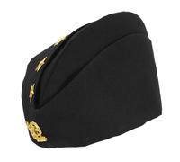 TENDYCOCO Sailor Hat Star Side Design Breathable Russian Military Style Costume Cap for Dance Performances and Themed Parties