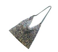 TENDYCOCO Shoulder Messenger Bag Womens Work Tote Glitter for Women Crossbody for Women Sequins Evening Bag Sparkly Sequins Crossbody Shoulder Storage Pouch Handbag