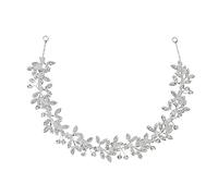 TENDYCOCO Stylish Silver Crystal Hairband Sweet Hair Supply for Women Craftsmanship