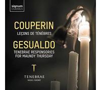 TENEBRAE - COUPERIN LECONS DE TENEBRES GESUALDO TENEB - CD - J3z