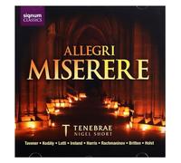 TENEBRAE NIGEL S - TAVENER - ALLEGRI MISERERE AND OTHER CHO - CD A - N123z