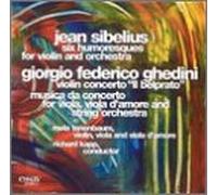Tenenbaum, Mela - Sibelius/Ghedini:Humoresques and Ctos