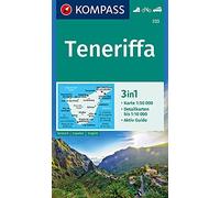 KOMPASS Hiking Map TENERIFE K233 1:50,000 – 3-in-1: Activity Guide, Cycling & Driving Maps (233)