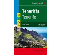 Tenerife, street map 1:150.000, freytag & berndt by Freytag-... - 9783707921045