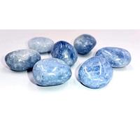 TENET - 3 PIECES - Polished and levitated natural stone for crystal therapy, reiki and meditation - 20-25 mm (BLUE COFFEET)