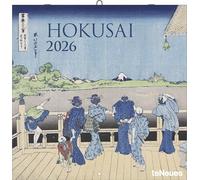 Hokusai 2026 - Wand-Kalender - Broschüren-Kalender - 30x30 - 30x60 geöffnet - Kunst-Kalender
