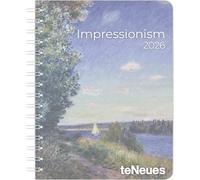 Impressionism 2026 - Diary - Buchkalender - Taschenkalender - Kunstkalender - 16,5x21,6: Diary