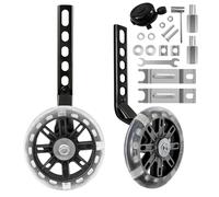 TenFans Bike Training Wheels Adjustable Stabilizer Compatible with 12 14 16 18 20 Inch Single Speed Bike