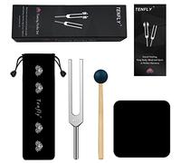TENFLY 417 Hz Tuning Fork Set, Aluminum Alloy Tuning Fork for Healing, Chakra, Sound Therapy, Keep Body, Mind and Spirit in Perfect Harmony