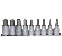 Teng 1/2 inch Hex Bit Socket Clip Rail Set