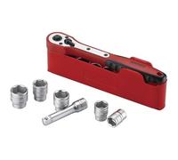 Teng 1/2In Drive M1212N1 Basic Socket Set Of 12 Multi Colour (One Size)