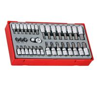 Teng Tools Bit Socket Set TTBS35 - 35-piece 1/4" & 3/8"