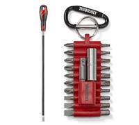 Teng 1/4" Flexible 555m Magnetic Driver Handle MD907FL & 22 Screwdriver Set,BS22