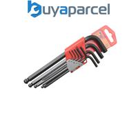 Teng 1479MM Ball Point Hexagon Key Set, 9 Piece (1.5-10mm) TEN1479MM