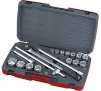 Teng T34186 3/4-inch Socket Set Metric Drive (18 Pieces)