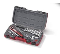 Teng T3839 3/8-inch Socket Set Metric Drive (39 Pieces)