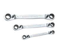 Teng 6503RX Multi Ratchet Ring Spanner Set of 3 8-19mm