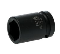 Teng 920122 Impact Socket Hexagon 6-Point 1/2In Drive 11/16In