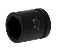 Teng Tools 15/16 Inch Impact Socket 6 Point For Power Tools