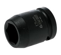 Teng 920517N1 Impact Socket Hexagon 6-Point 1/2In Drive 17Mm