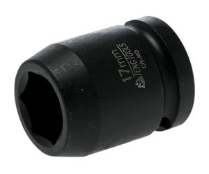 Teng 920517N1 Impact Socket Hexagon 6-Point 1/2In Drive 17Mm