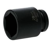Teng 920528N Impact Socket Hexagon 6-Point 1/2in Drive 28mm