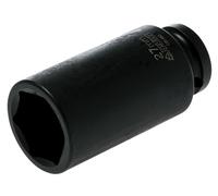 Deep Impact Socket Hexagon 6 Point 1/2in Drive 27mm