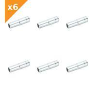 Teng Bi-Hexagon Socket Deep 12-Point 1/2in Drive 10mm - 6 Pack
