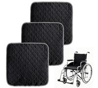 teng hong hui 3PCS Incontinence Pads for Wheelchair 50cm Seat Protector Pad | Waterproof Incontinence Chair Pads Washable Incontinence Protection Non-Slip Washable Chair Protector for Adult Sofa Car Seat