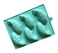 teng hong hui Fish Shape Silicone Cake Mould Chocolate Fish shape Candy Fondant Decorating Baking Mould Ice Cube Tray